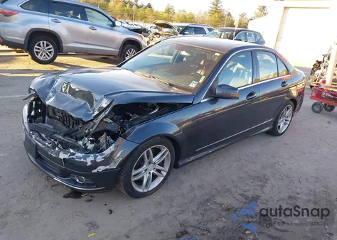 2013 Mercedes-Benz C 300 Luxury 4Matic/Sport 4Matic from USA, damaged, VIN WDDGF8AB5DR286740